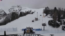 Webcam Pista Tondi verso il Rifugio Faloria