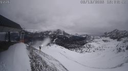 Webcam Pista Vitelli con vista sul Passo Tre Croci e Tre Cime di Lavaredo