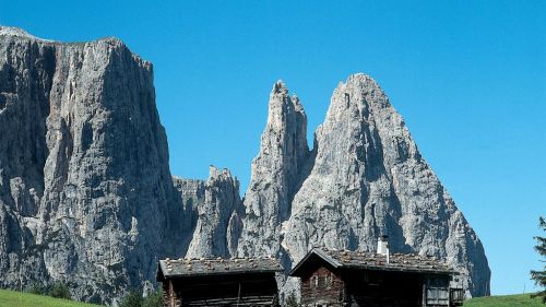 Bellissima malga sull Alpe di Siusi