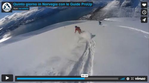 Quinto giorno in norvegia con le guide proup