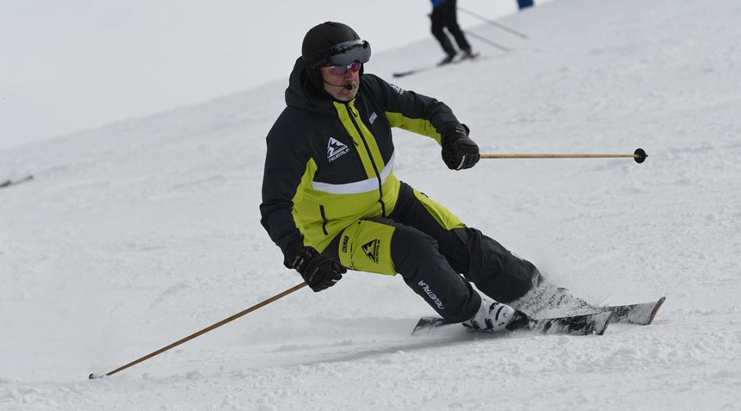 Marco Peratello al test di Blizzard Firebird Competition 76 (2022)