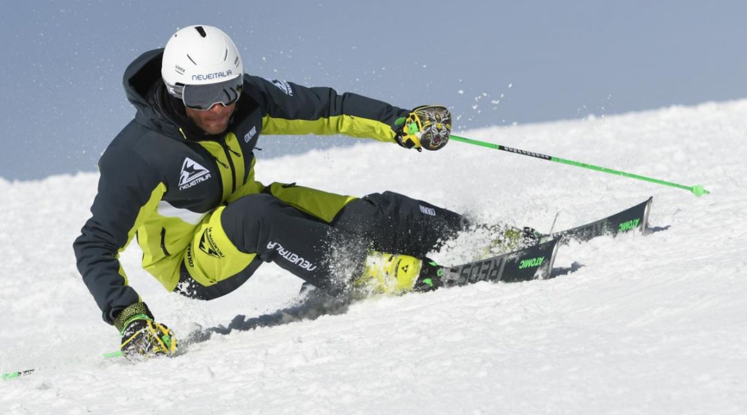 Alex Favaro al test di Atomic Redster X7 WB (2022)