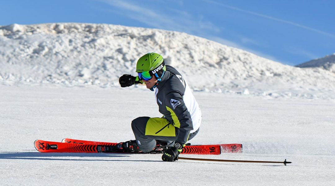 Stefano Belingheri al test di Volkl Racetiger RC (2021)