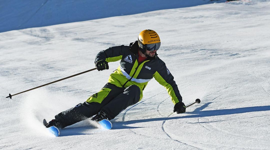 Giordano Magri al test di Dynastar Speed Omeglass Master SL R22 (2021)