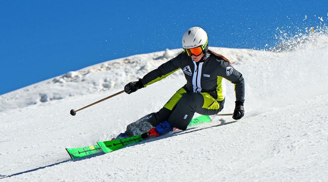 Isabel Anghilante al test di Atomic Redster X9 RS (2021)