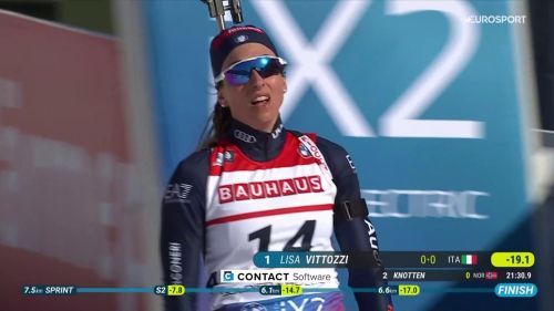 Vittozzi, che beffa! 4° posto senza errori a soldier hollow, rivivi la sprint dell'azzurra