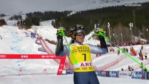 Federica brignone, ecco la tigre che strappa la vittoria nel gigante di are, riguarda la rimonta