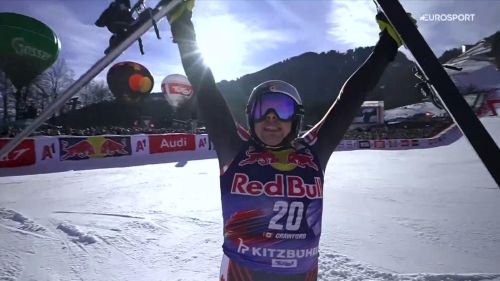 Il capolavoro di crawford! vince la discesa sulla streif, il video