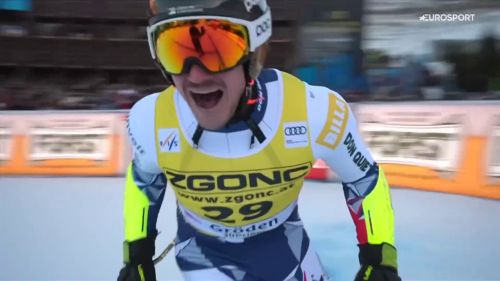 Jan zabystran batte tutti nel super g sulla saslong, il video della prova trionfale del ceco