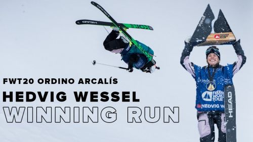Fwt20 andorra | hedvig wessel ski women winning run