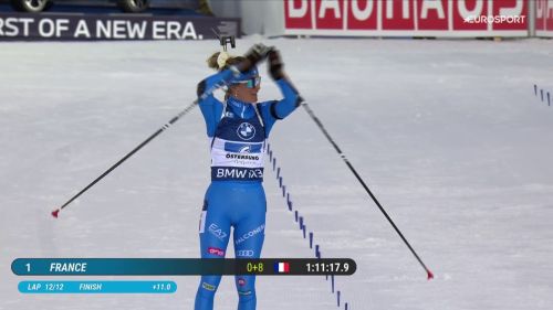 Italia a podio nella prima gara di biathlon a Östersund: riguarda l'arrivo di auchentaller!