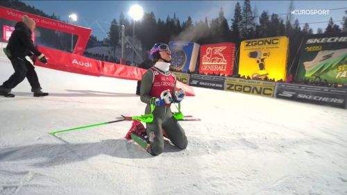 Lucas pinheiro braathen e la vittoria nello slalom di levi. il video della prima del brasile
