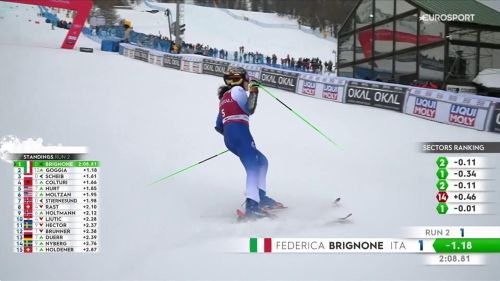 Una federica brignone da urlo, il video della vittoria nel secondo gigante di sestriere