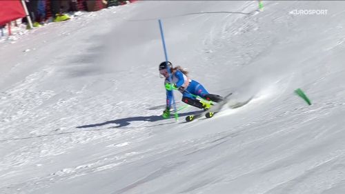 Della mea, la 2ª manche a gurgl non è perfetta. perde posizioni ma arrivano i primi punti. il video