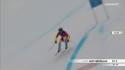 Lara gut dà una lezione a tutte. il video del suo super-g perfetto