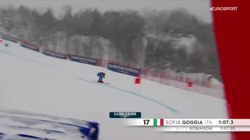 Goggia vede la top5: riguardala sua prima manche in gigante