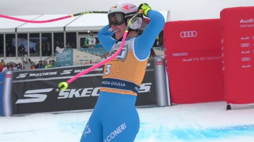 La prima vittoria in coppa del mondo di nicol delago