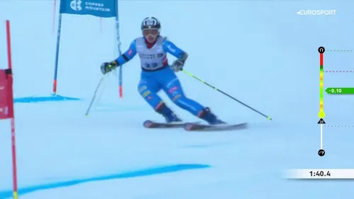 Prima top 10 in carriera per Asja Zenere! Rivivi la sua 2ª manche in gigante a Copper Mountain