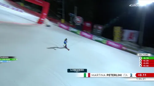 Peterlini migliore azzurra nellultimo slalom dellanno, il video