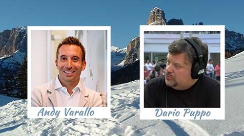 On talk con dario puppo e andy varallo, presidente del dolomiti superski