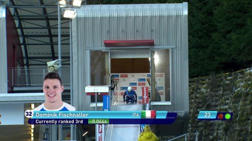 Dominik fischnaller, apertura da podio!