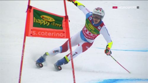 Odermatt, super 1a manche in gigante: al comando a santa caterina