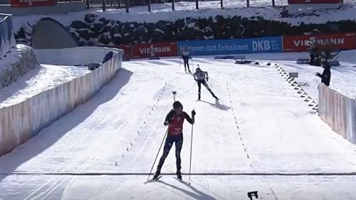 Dorothea wierer terza nella mass start di biathlon a hochfilzen