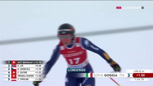 Sofia goggia sembrava podio a garmisch, e invece marie-michele gagnon dice no