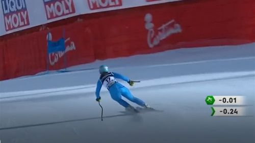 Elena curtoni a 1 centesimo da brignone nel super g della combinata