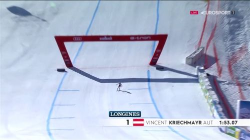 Vincent kriechmayr conquista la discesa di saalbach