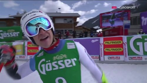 Marco odermatt vince il superg di saalbach-hinterglemm. rivedi la sua gara