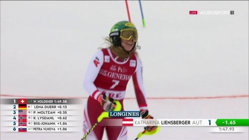 Katharina liensberger finalmente sul gradino più alto del podio ad Åre