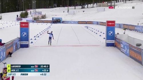 Lukas hofer, che weekend! e' terzo nell'inseguimento