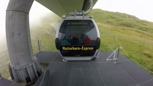 Switzerland - Gondola - Zermatt to Klein Matterhorn