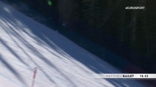 Beaver creek, bailet rischia grosso: cade e decolla sulle reti