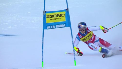 Alta badia 1° manche 2° gigante. odermatt, classe e pulizia: è lui il migliore - sci alpino, coppa del mondo