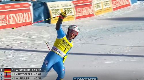 Luca de aliprandini a podio in alta badia! rivivi la sua 2° manche - sci alpino, coppa del mondo