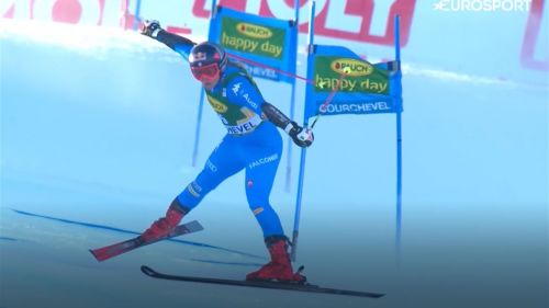 Sofia goggia, che peccato! esce a courchevel mentre sta andando forte - sci alpino, coppa del mondo