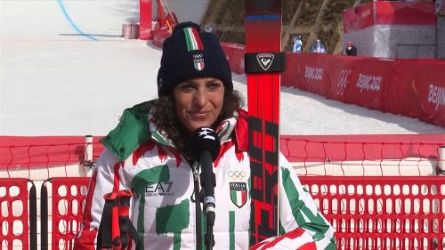 Federica brignone: 'ho dato il massimo, mi aspettavo un super g più difficile' - olimpiadi invernali