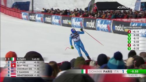 Dominik paris è tornato grande! dominio nella discesa libera di kvitfjell, rivivi la gara