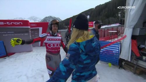 Kilde-shiffrin, che tenerezza! l'abbraccio dopo il traguardo del norvegese - finali coppa del mondo