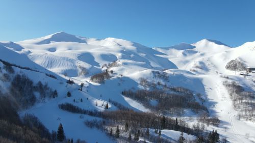 Val di luce - panorama dal drone