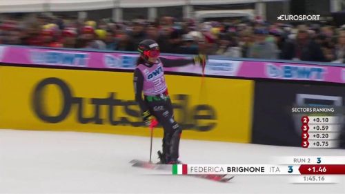 Coppa del mondo 2022/23 - brignone fatica, ma va a punti: ecco la sua seconda manche