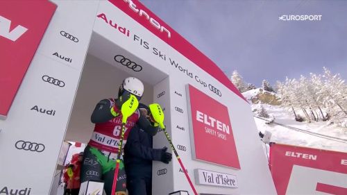 Tobias kastlunger, che rimonta nella seconda manche! riguardalo