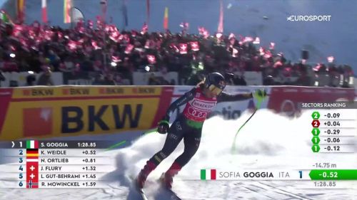 Goggia è leggenda! trionfo in discesa a sankt moritz con la mano rotta, rivivi la gara