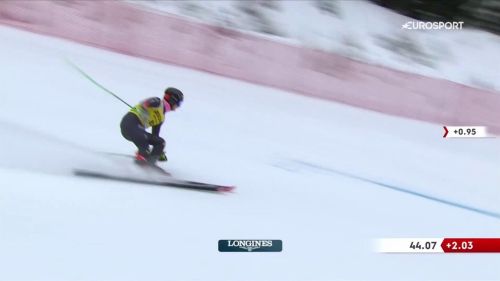 Della vite il migliore degli azzurri dopo la prima manche: riguardalo