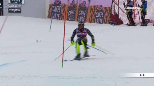 Tommaso sala buon ottavo nella prima manche di adelboden, il video