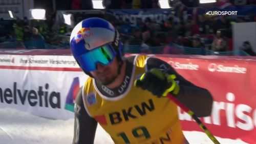 Superg - la gara di dominik paris a wengen! ottima risposta dopo tanti problemi, riguarda la sua prova