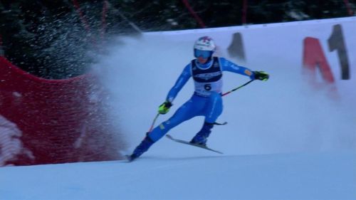 Marta bassino esce nel super g della combinata: gran peccato, era velocissima - mondiali courchevel/meribel