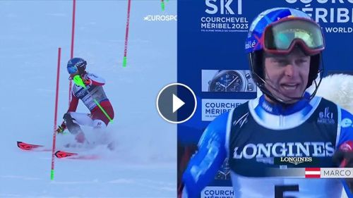 Schwarz sbaglia in combinata ed è secondo, pinturault esulta come un matto - mondiali courchevel